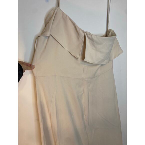 NWT Hailey Paige Occasions Cashmere Off Shoulder Formal Gown Dress Bridesmaid 22 - Picture 16 of 16